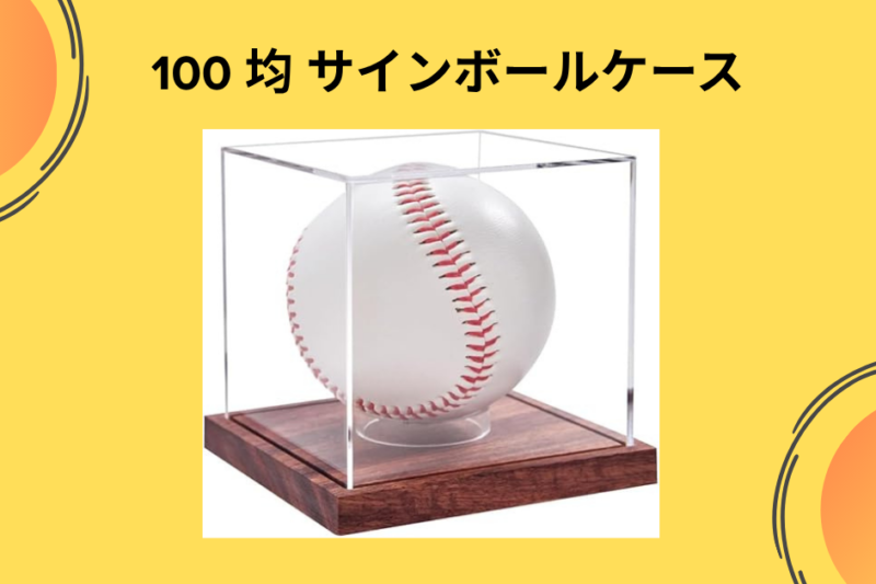 【100均】ダイソー・セリアのサインボールケースが神！大切な宝物を守る最強ディスプレイ術＆徹底比較レビュー