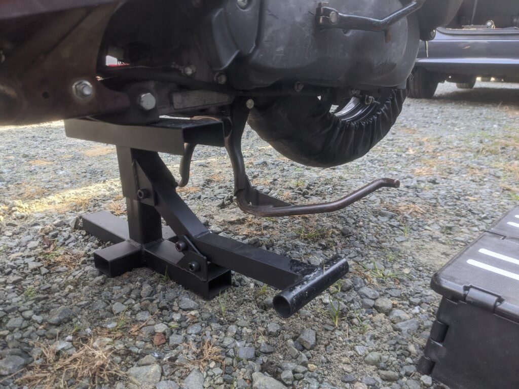 100均工具ジャッキ
