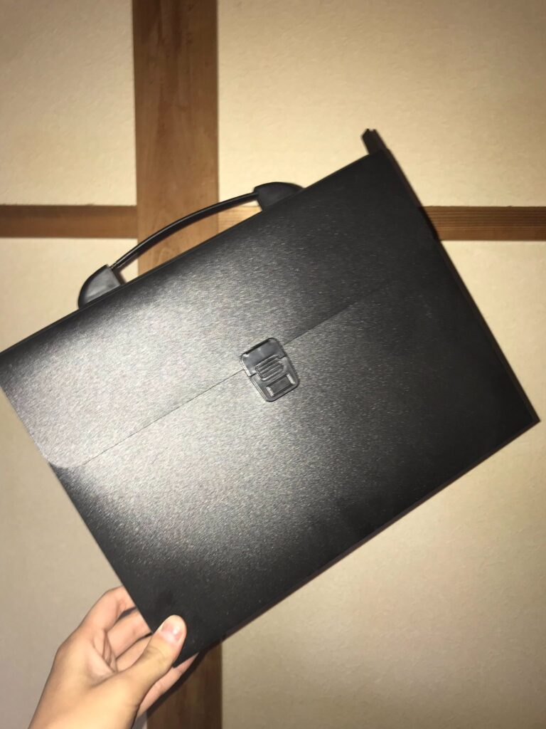 100均面接バッグ