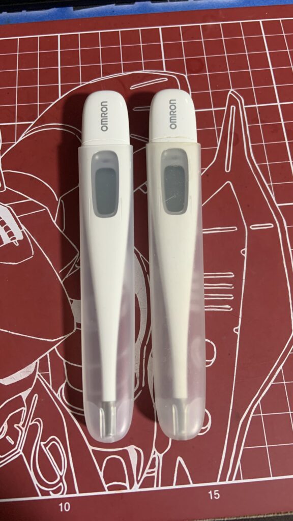 コンビニ医療用品体温計