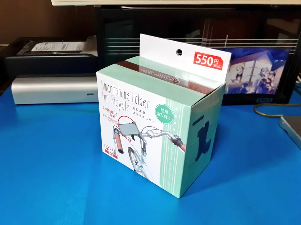 セリア スマホホルダー 自転車
