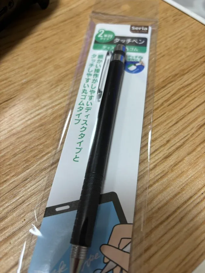 セリアのタッチペンが見つからない場合の代替品