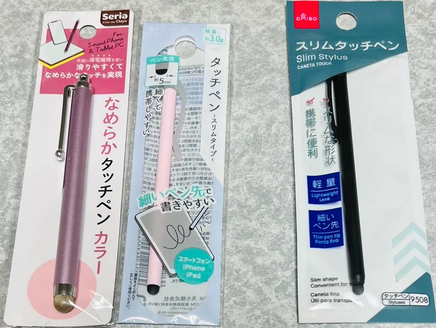 セリアのタッチペンが売っていない場合の理由